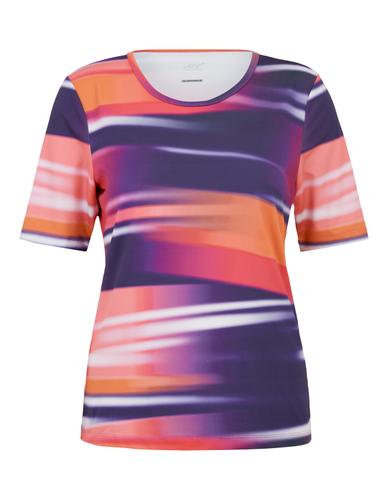 DOMINIQUE T-Shirt 48 - Fuchsia Red Print