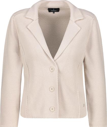 Strickblazer mit Reiskornmuster 38 - Warm Sand