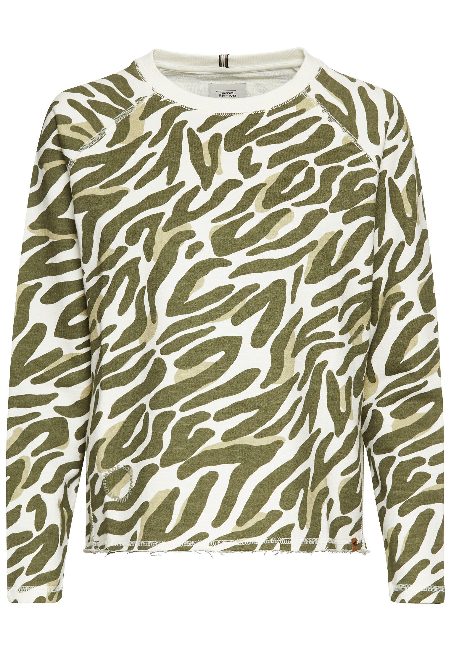 Sweatshirt mit Allover-Print S Regular Fit - Aop