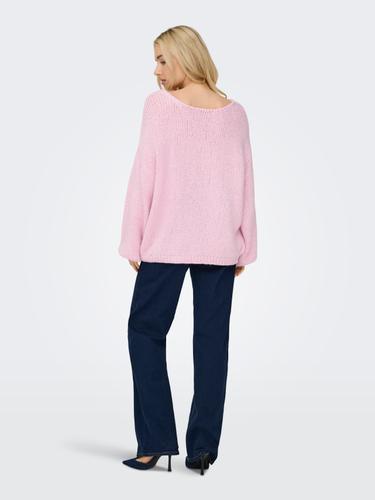 JDYDINEA L/S REVERSIBLE PULLOV. KNT NOOS XL Normal geschnitten - Fragrant Lilac