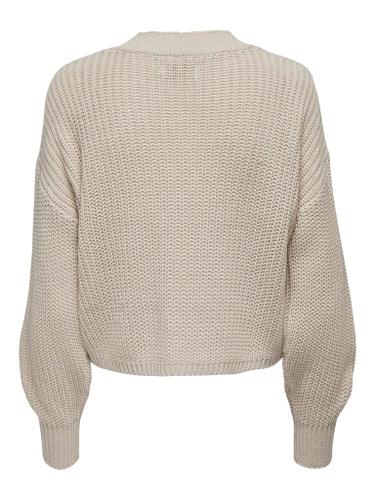 ONLCAROL NICE L/S CARDIGAN KNT NOOS XL Normal geschnitten - Pumice Stone