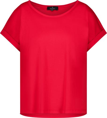 T-Shirt mit Ärmelaufschlag 36 - Red