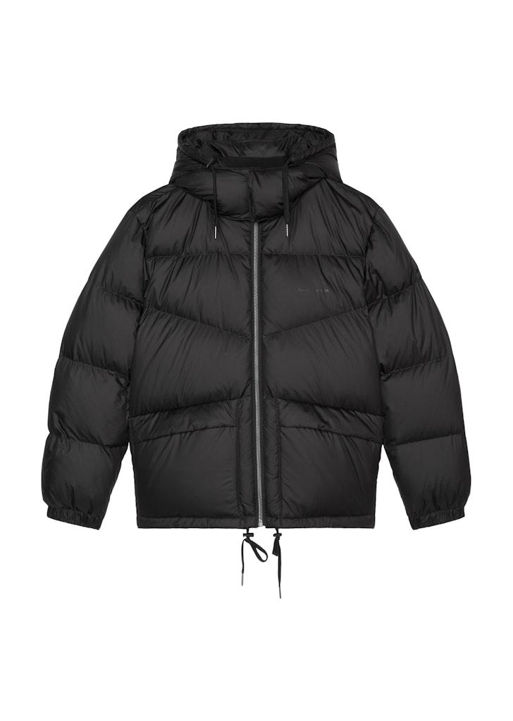 Puffer-Daunenjacke regular M - Black