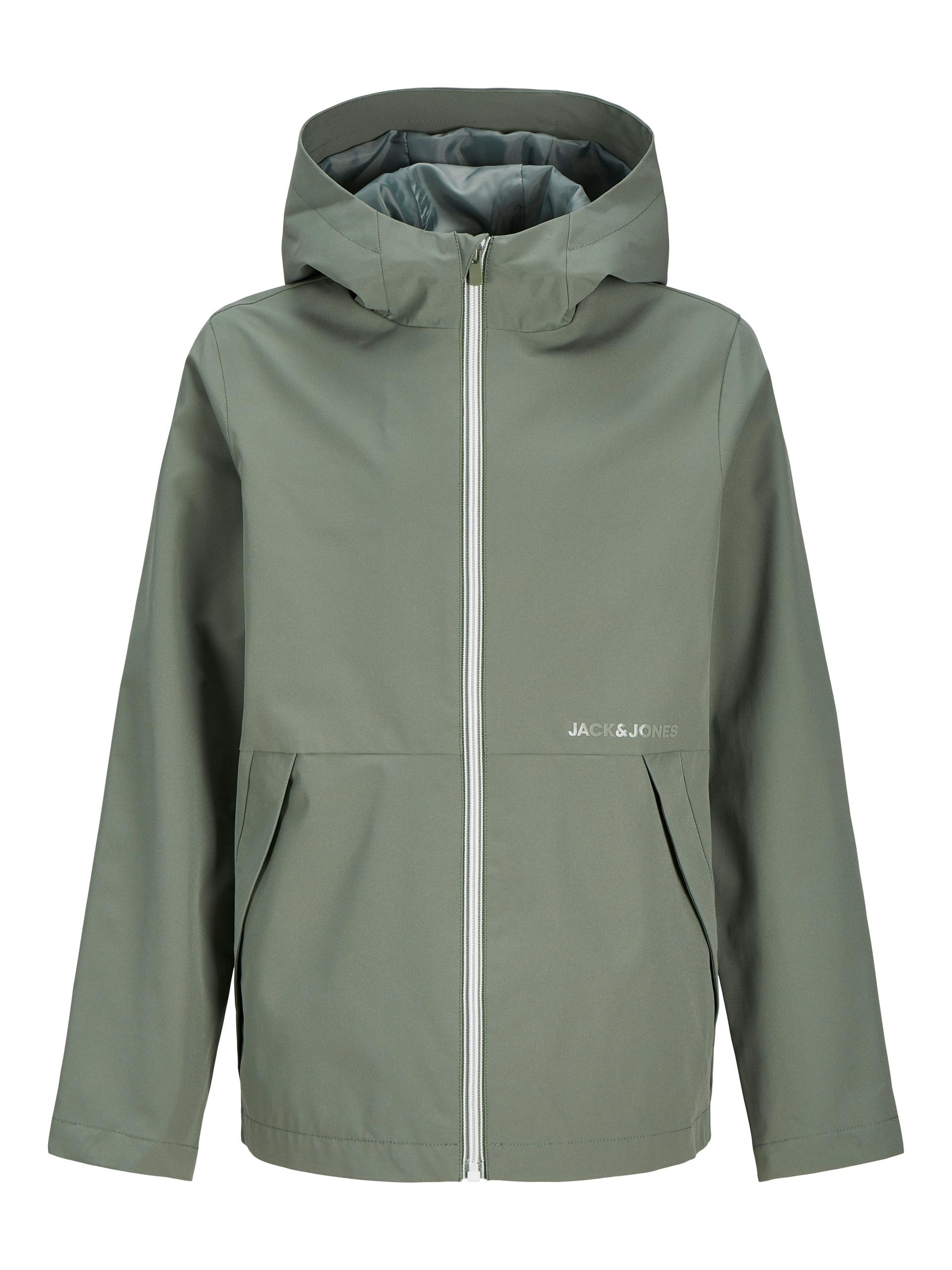 JJADAM LIGHT JACKET HOOD JNR 152 - Agave Green