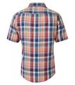 Leinenhemd M Casual Fit Short - Orange