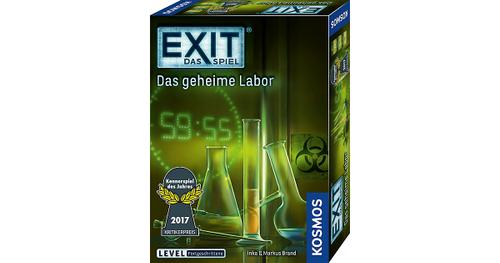 Kosmos Spiel, »Exit Das Spiel, Das geheime Labor«, Made in Germany