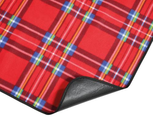 Cilio Picknickdecke Beach 200x200cm, - rot