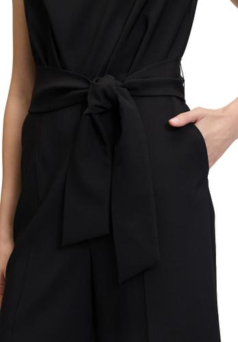 Jumpsuit Schwarz 46