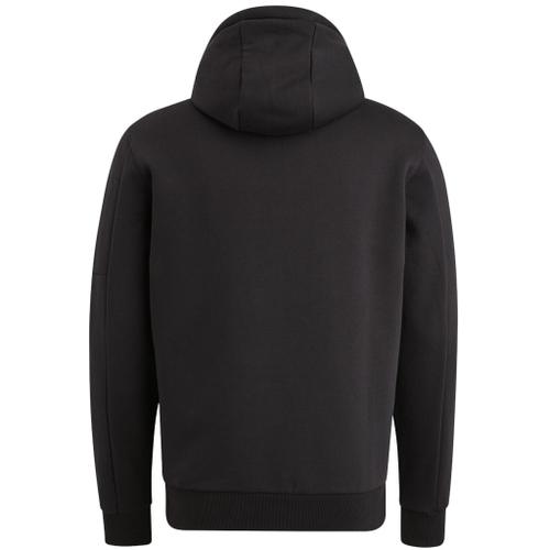 Hooded 3T Cross Fleece Grau L