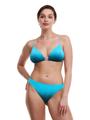 PULP - Swim One Size Bügelloser Triangel-T-Shirt BH M/L - Blue Tie & Dye