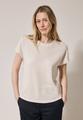 Strukturshirt mit Knöpfen L - Light Beige