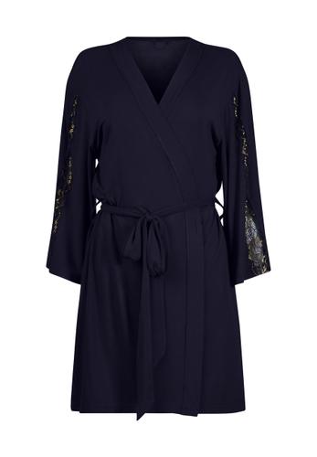 Skiny Damen Kimono Night In Skiny 04 36/38 - Fancy Night