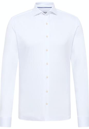 Jersey Shirt Jersey Langarm Weiß 39/Langarm - 67cm
