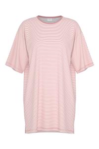 Bigshirt kurzarm 46 - Bridal Rose