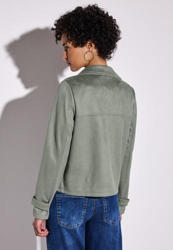 Velours Jacke 36 - Dusty Milky Green