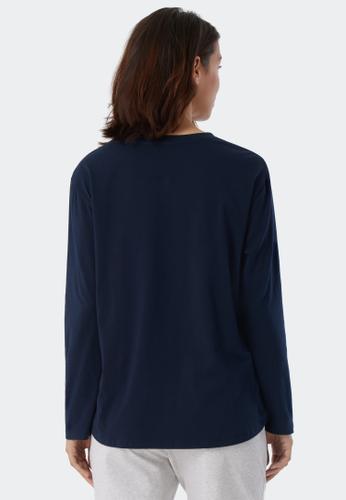 Langarmshirt 46 - Dunkelblau