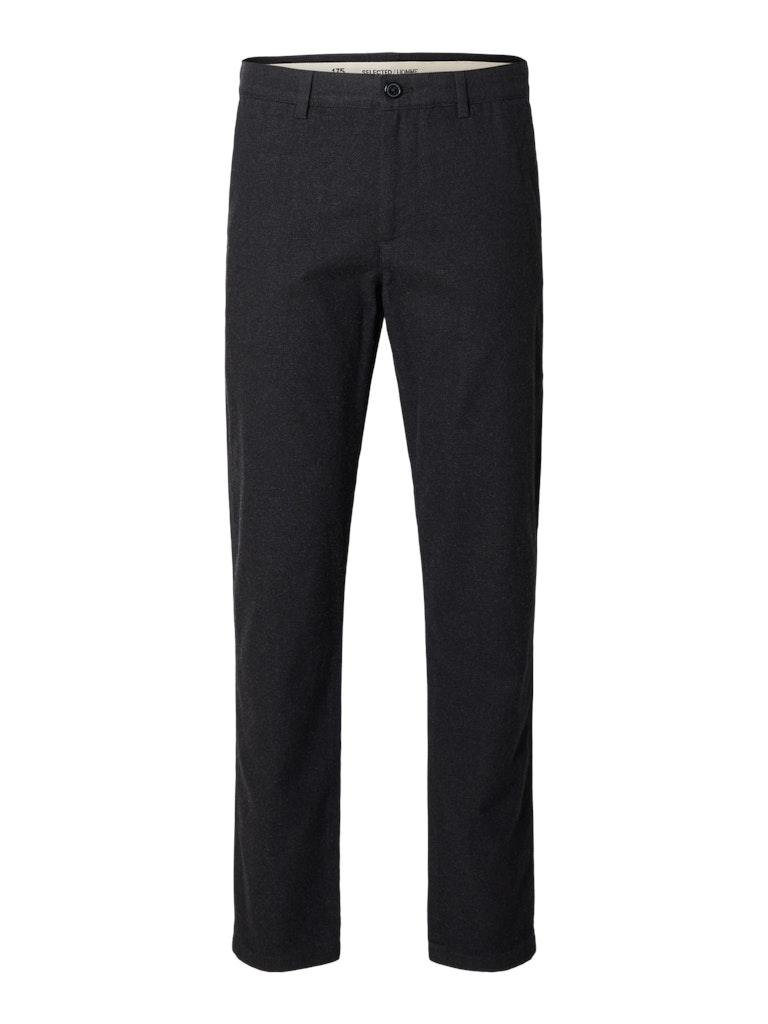 SLH175-SLIM MILES BRUSHED PANTS W NOOS Schwarz 31/34