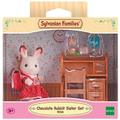 Sylvanian Families - Schokoladenhasen-Schwester-Set mit Schreibtisch