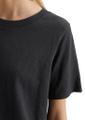 Slub-Jersey-T-Shirt loose Blau XL
