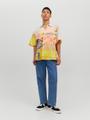 JORLANDSCAPE SHIRT SS LN XL Weit geschnitten - Peachskin