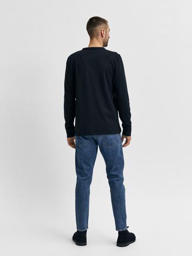 SLH172-SLIMTAPE TOBY 3070 M.B JNS NOOS 30/34 Verjüngter Slim Fit - Medium Blue Denim