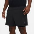NIKE Herren Trainingsshorts "2-in-1 Yoga Shorts" L in Grau