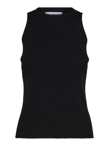 SLFSOLINA SL KNIT TOP NOOS S - Black