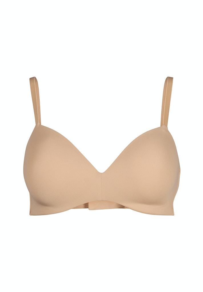 Skiny Damen Multi Schalen BH ohne Bügel Micro Essentials Beige 70 C