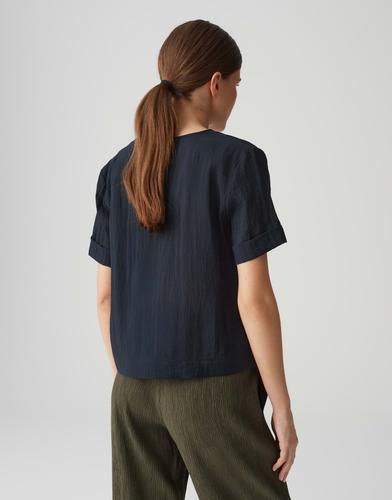 Blusenshirt "Filka" - Dunkelblau / 38