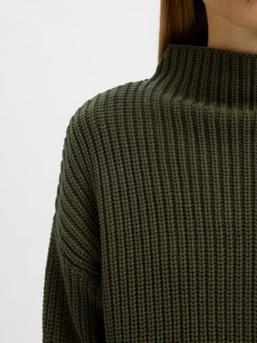 SLFSELMA SUS LS KNIT PULLOVER NOOS S Locker geschnitten - Deep Depths