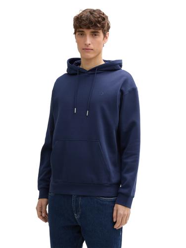 Hoodie Sweatshirt mit Logo-Print XXL Regular Fit - Dark Blueberry