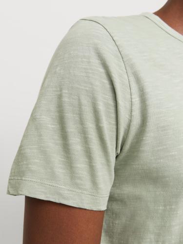 JJESPLIT NECK TEE SS NOOS L Normal geschnitten - Iceberg Green