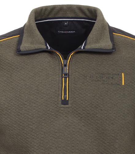 Sweatshirt M Basic Circular Knit - Grün