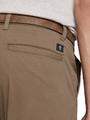 Slim Fit Chino Hose mit Gürtel 34/34 Slim Fit - Honey Camel Beige
