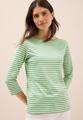 Gestreiftes Shirt M - Fennel Green