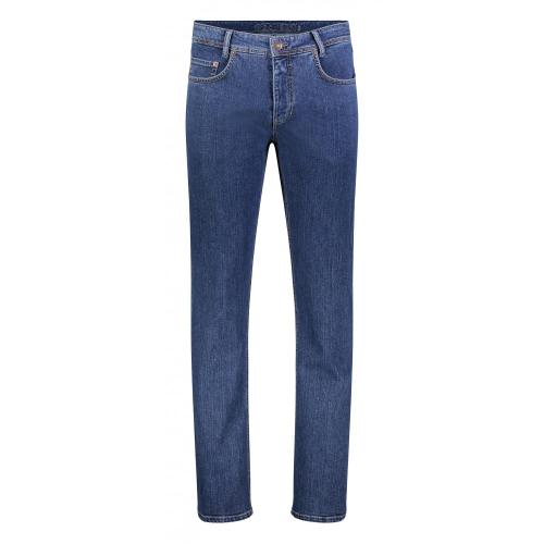 MAC JEANS - Arne, Recycled Denim 40/30 Modern Fit - Blau