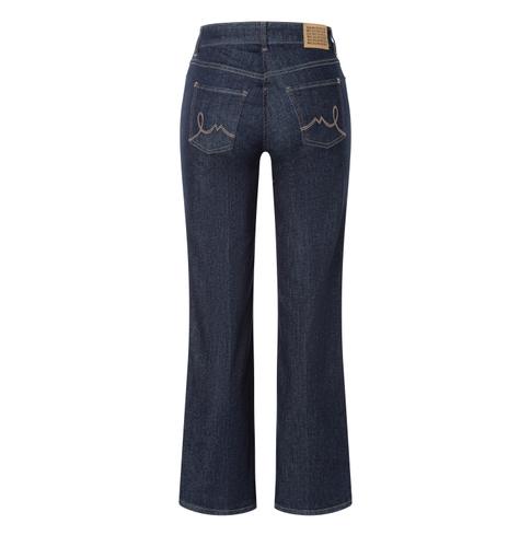 MAC JEANS - LAURA, Authentic Stretch Denim 40/28 Flared Fit - Blau