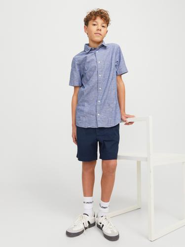 JPSTJAIDEN JJCAMPAIGN HYBRID JOGGE JNR 152 Locker geschnitten - Navy Blazer