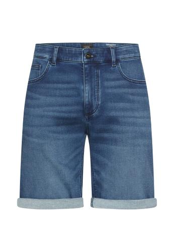 fleXXXactive® Jeans Shorts aus Baumwollmix 40IN Regular Fit - Indigo