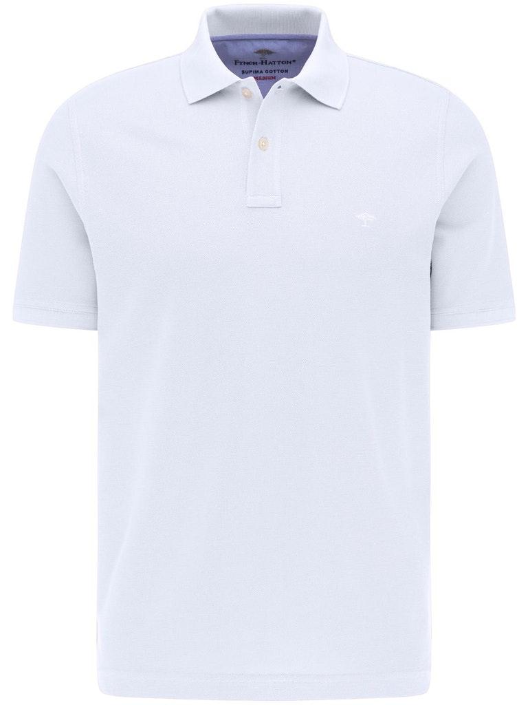 Polo, Basic Weiß XXL