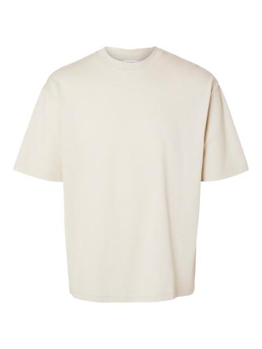 SLHLOOSEOSCAR SS O-NECK TEE NOOS Grau XXL