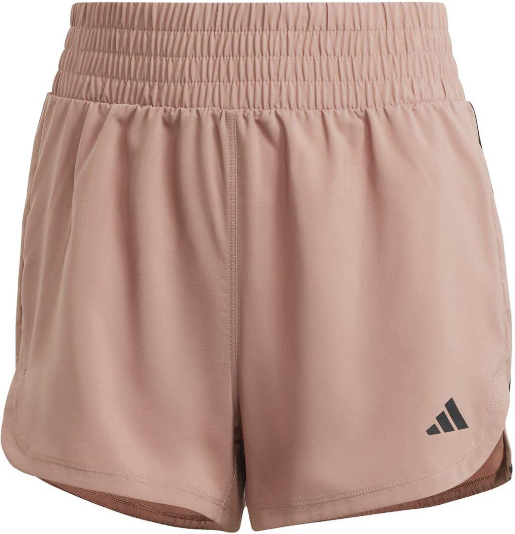 ADIDAS Damen Shorts Pacer Training 3-Streifen Woven High-Rise (Länge 5 Zoll) XS in Blau