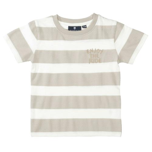 Kn.-T-Shirt Beige 128/134