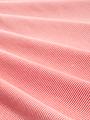 Gestreiftes Langarmshirt mit Kapuze XL Regular Fit - Small Red White Stripe