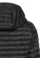 Steppjacke aus recyceltem Polyamid Schwarz 46