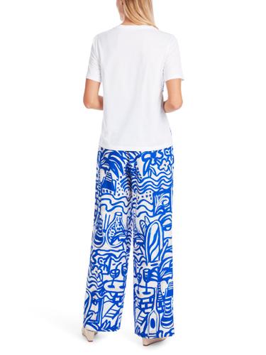 Printed T-Shirt "Rethink Together" Weiß 36