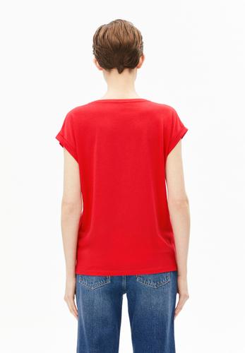 JILAANA T-SHIRT S Regular Fit - Mars Red