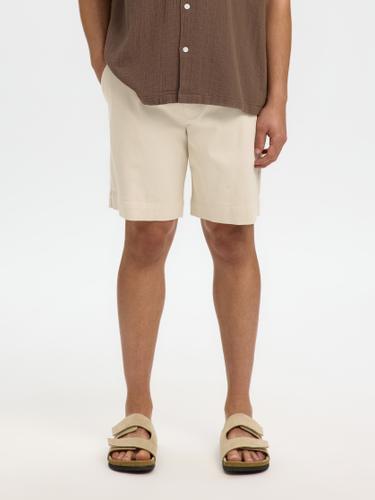 SLHREGULAR-HARVEY SUMMER SHORTS L Normal geschnitten - Oatmeal