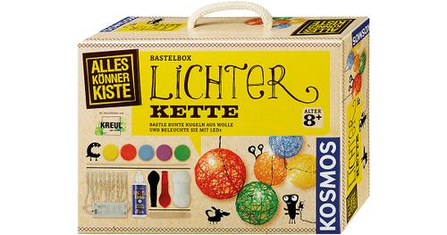 Kosmos Kreativset »AllesKönnerKiste Lichterkette«, (Set), Made in Germany