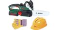 Klein Spielwerkzeug »Bosch Kettensäge mit Helm und Handschuhe«, (Set)